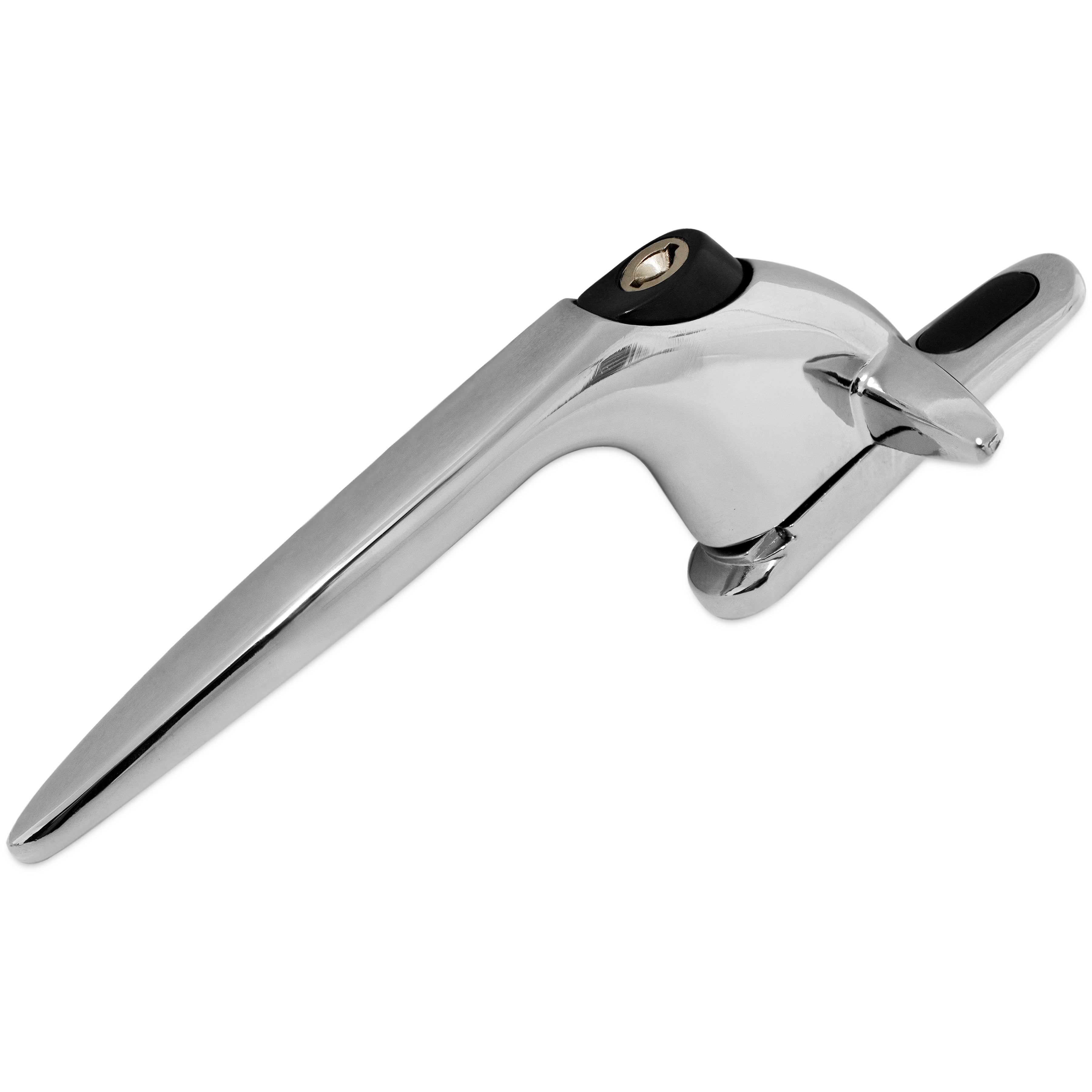 Trojan Cockspur Window Handle Chrome