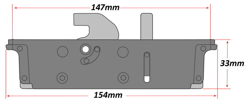 Yale Lockmaster Anti-Lift Hook Gearbox Technical Details