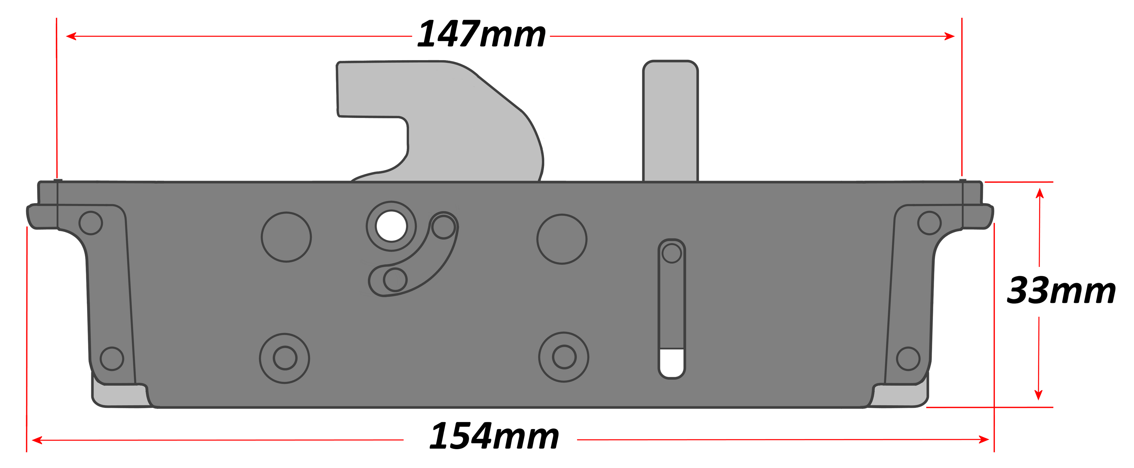 Yale Lockmaster Anti-Lift Hook Gearbox Technical Details