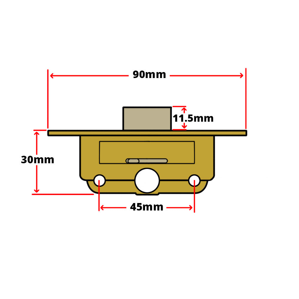 ERA SARACEN SHOOTBOLT GEARBOX MEASUREMENTS