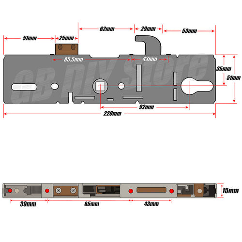 ERA 35mm Gearbox Hook Version Technical Details