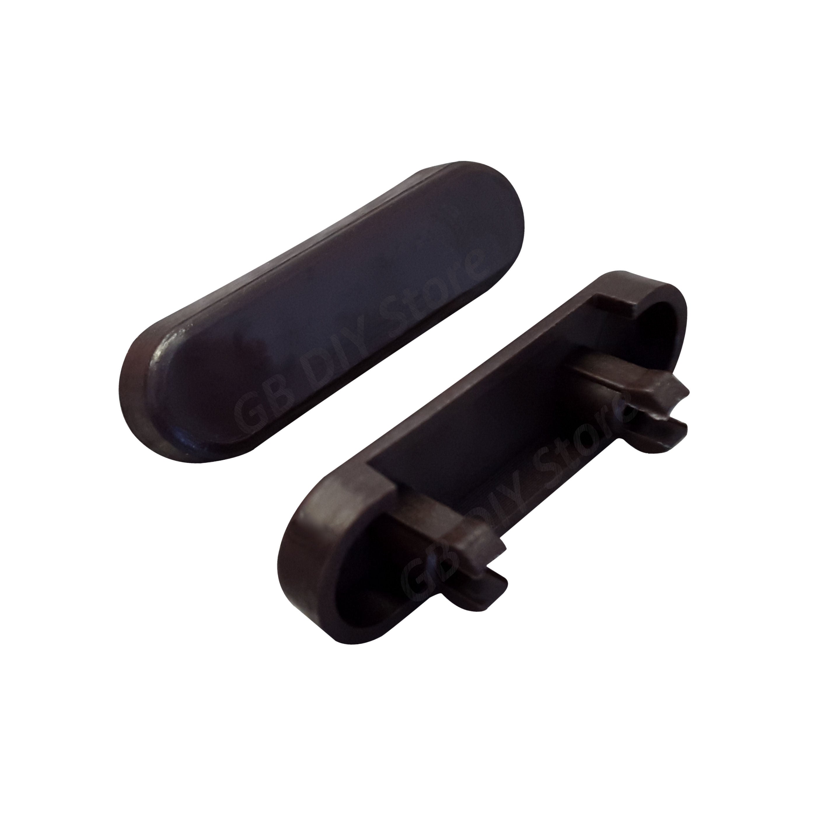 uPVC Door &amp; Window Drainage Cover Caps Brown