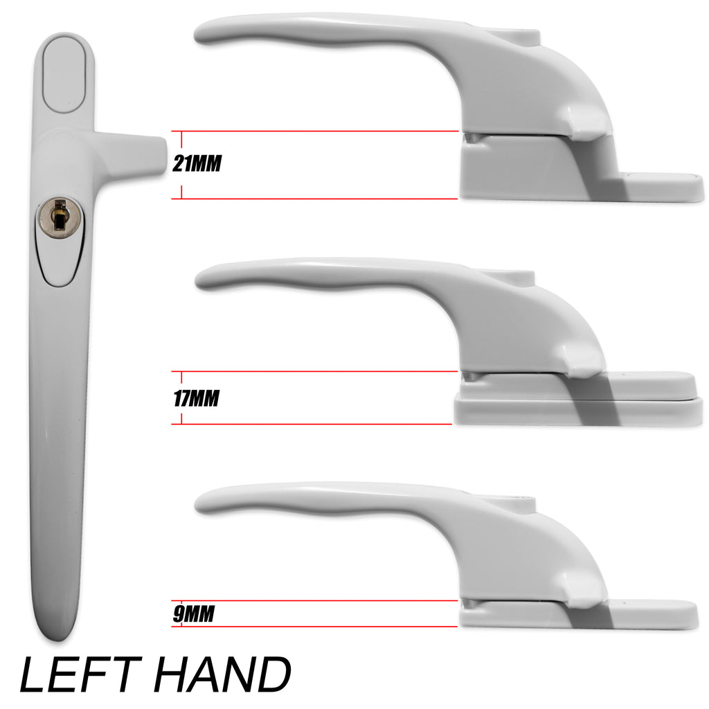 Yale Virage Cockspur Window Handle Left Hand