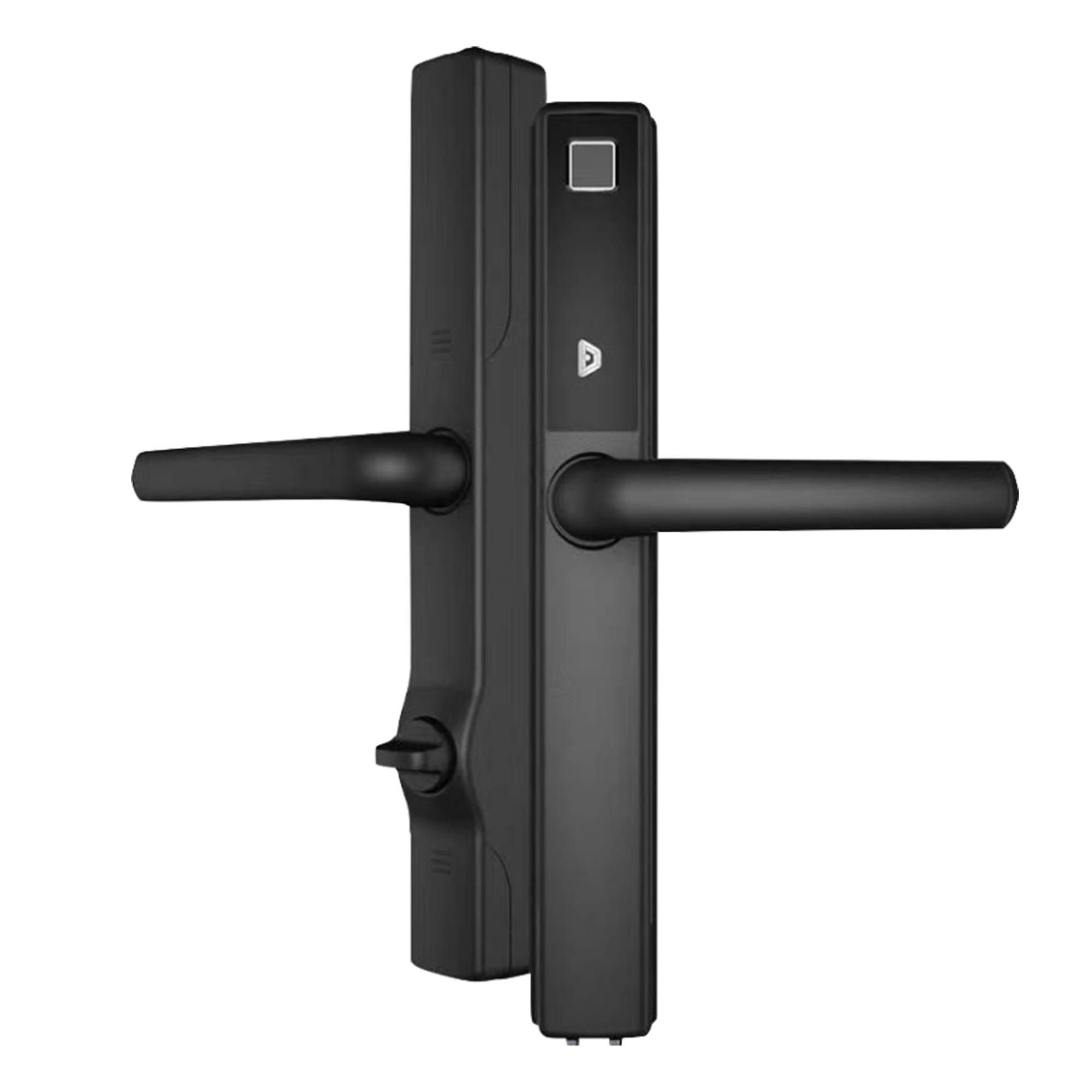blusafe origin smart fingerprint door handle black