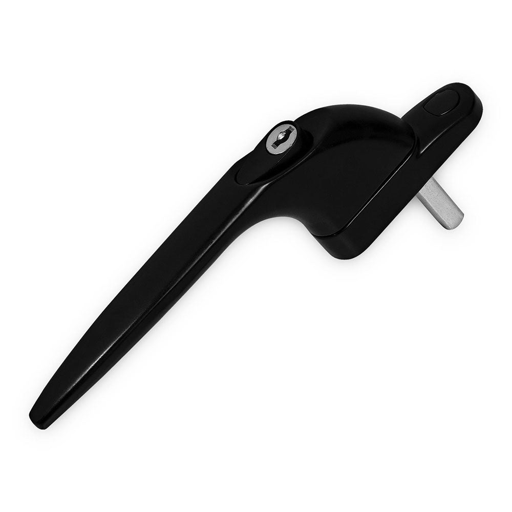 Yale Quartus Inline uPVC Window Handle Black