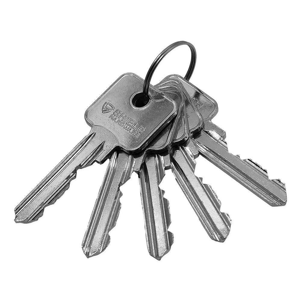 SHIELD HARDWARE Euro Cylinder Door Lock TS007 1 Star Chrome