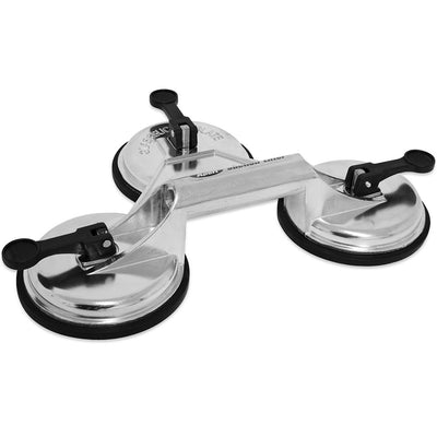 Xpert Triple Pad Glass Lifter Suction Vacuum Plates