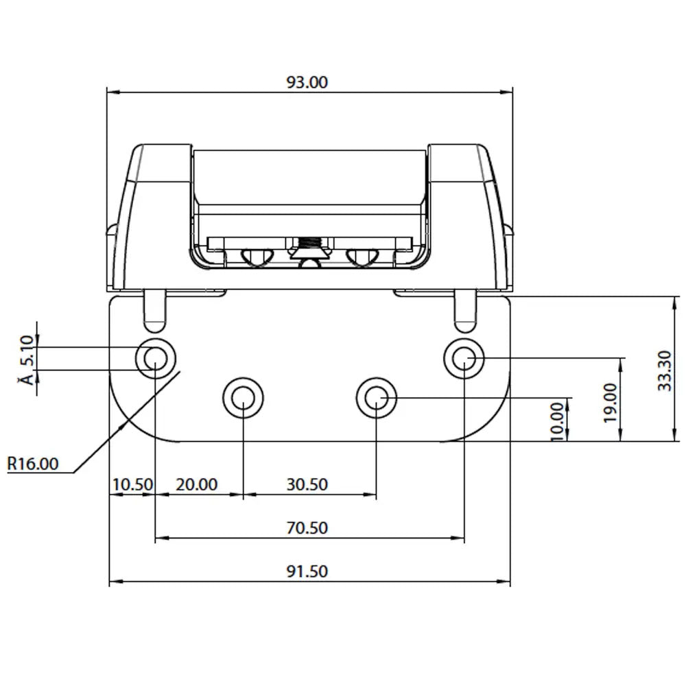 fab &amp; fix haven composite door hinge measurements