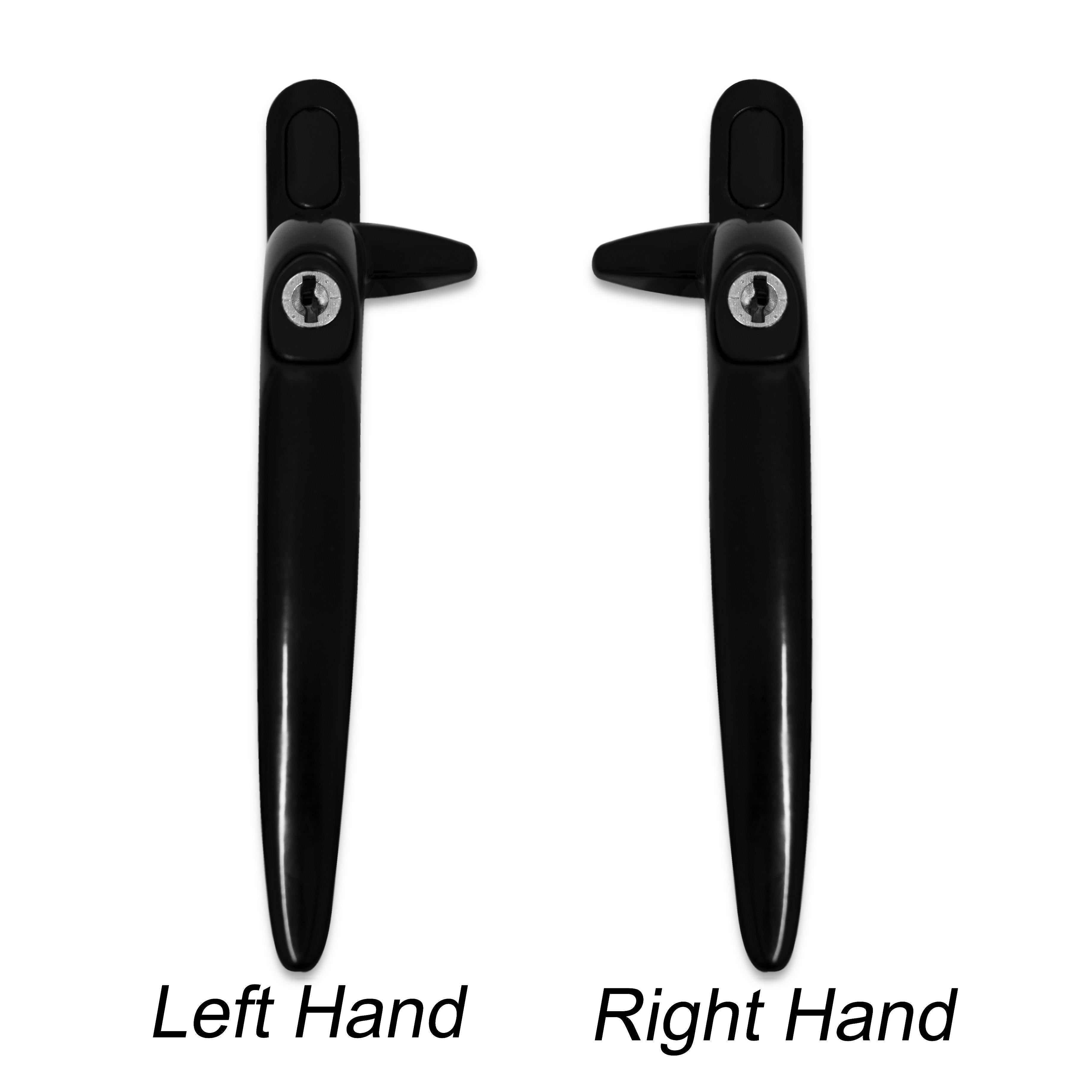 Trojan Cockspur Window Handle Black